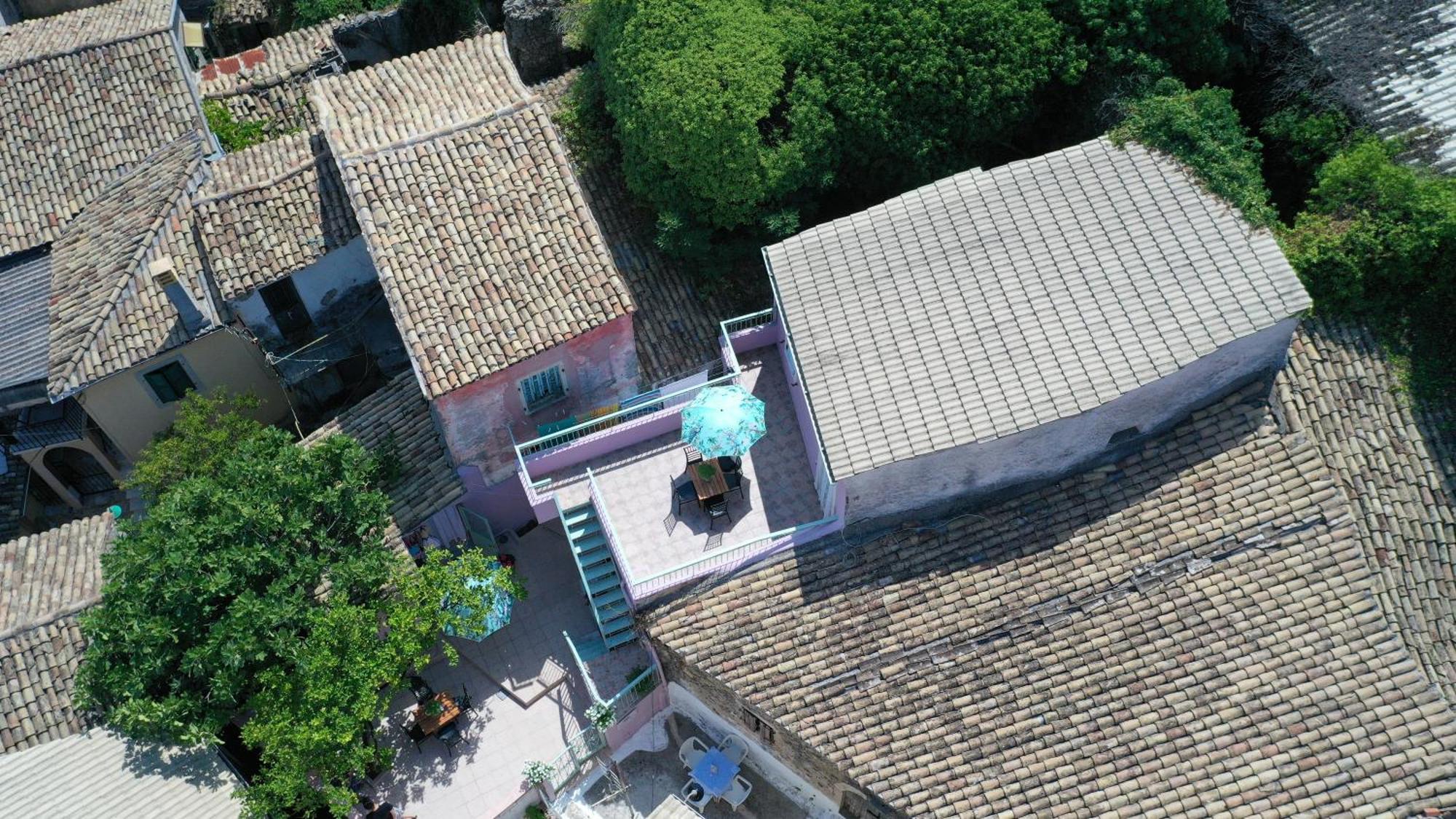 Villa Siora Nina Charming Stone House Near Agios Gordios Sinarádes Exterior foto